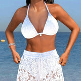 Caoimhe — Elegant Lace Bikini Set