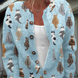 Fionnuala — Cosy Cat Cardigan