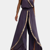 Hannah — Dress Mono with Golden Details