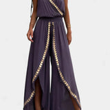 Hannah — Dress Mono with Golden Details
