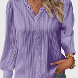 Caitlin — Elegant Pullover Blouse