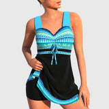 Nora — Colourful Two-Piece Swimsuit