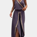 Hannah — Dress Mono with Golden Details