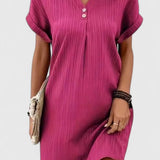 Rita — Draped Dress