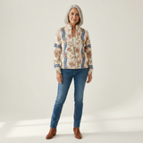 Julie — Vest with Wildflower Pattern