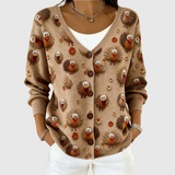 Emma — Comfortable Knitted Cardigan with Buttons