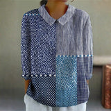 Amy — Patchwork Blouse