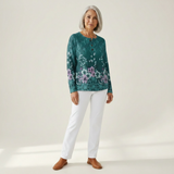 Órlaith — Sweatshirt with Floral Print
