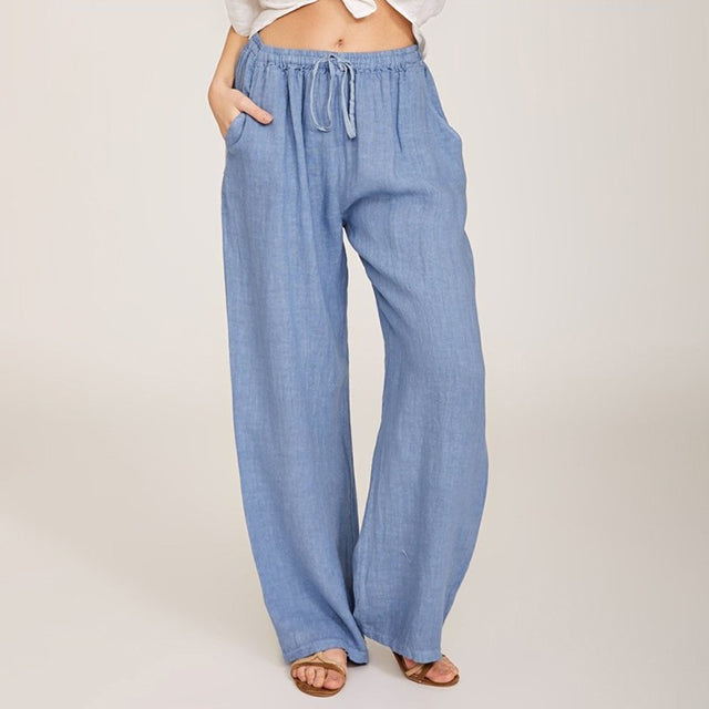 Catherine — Comfortable Trousers with Drawstring