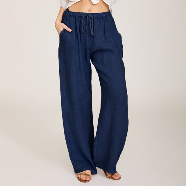Catherine — Comfortable Trousers with Drawstring