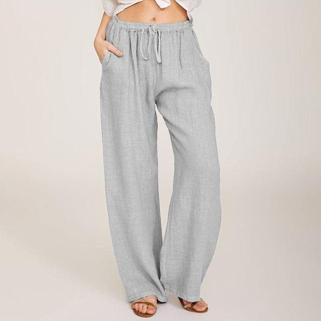 Catherine — Comfortable Trousers with Drawstring