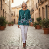 Órlaith — Sweatshirt with Floral Print
