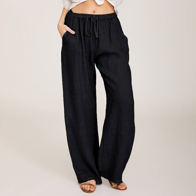 Catherine — Comfortable Trousers with Drawstring