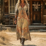 Lily — Casual Long Sleeve Dress with Vintage Inspiration