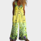 Nora — Flowing Printed Jumpsuit