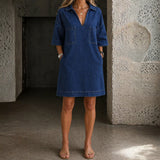 Julie — Casual Denim Dress
