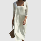 Oonagh — Casual Linen Dress