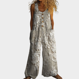 Abigail — Flowing Printed Jumpsuit