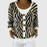 Noreen — Comfortable Knitted Cardigan with Buttons