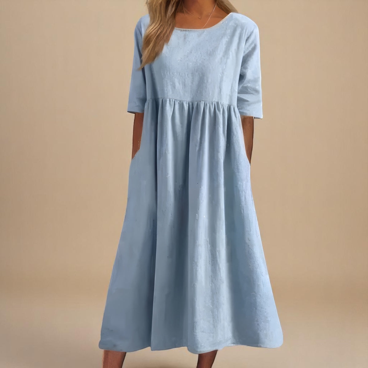 Mairead — Airy Cotton Dress