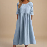 Mairead — Airy Cotton Dress
