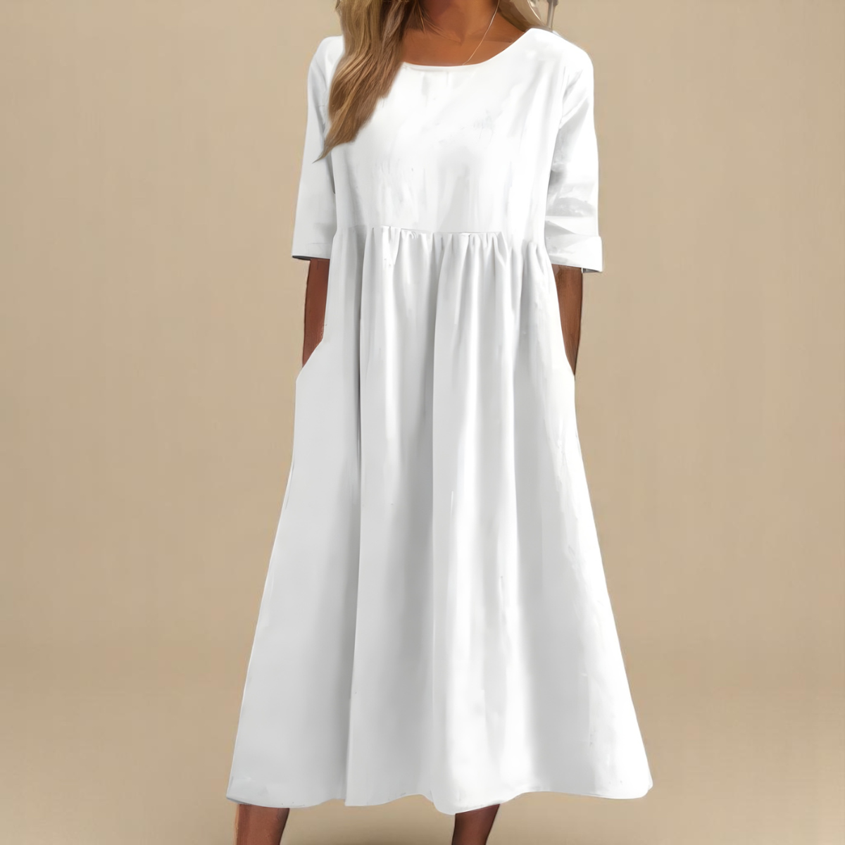 Mairead — Airy Cotton Dress