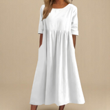 Mairead — Airy Cotton Dress