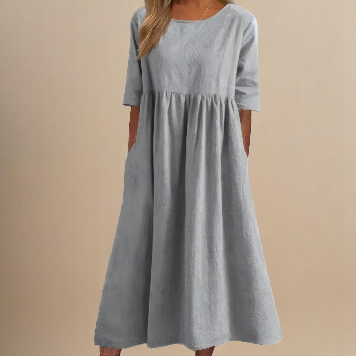 Mairead — Airy Cotton Dress