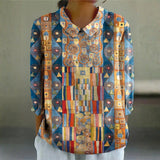 Clodagh — Artistic Mosaic Blouse