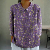 Claire — Lavender Meadow Blouse