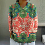 Nollaig — Regal Lotus Blouse
