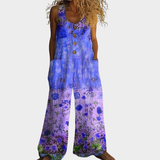 Joan — Flowing Printed Jumpsuit