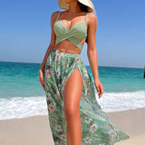 Ruth — High Support High Waist Set with Matching Cover Up