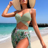 Ruth — High Support High Waist Set with Matching Cover Up