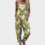 Theresa — Comfortable Printed Overalls