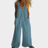 Maeve — Flowing Printed Jumpsuit