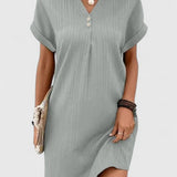 Rita — Draped Dress