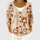 Ivy — Comfortable Knitted Cardigan with Buttons