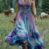 Órlaith — Short Maxi Floral Dress