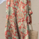 Niamh — Vintage Floral Dress
