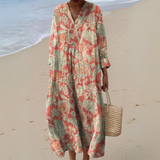 Muireann — Retro Floral Dress