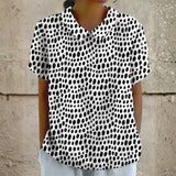 Karen — Polka Dot Print Blouse