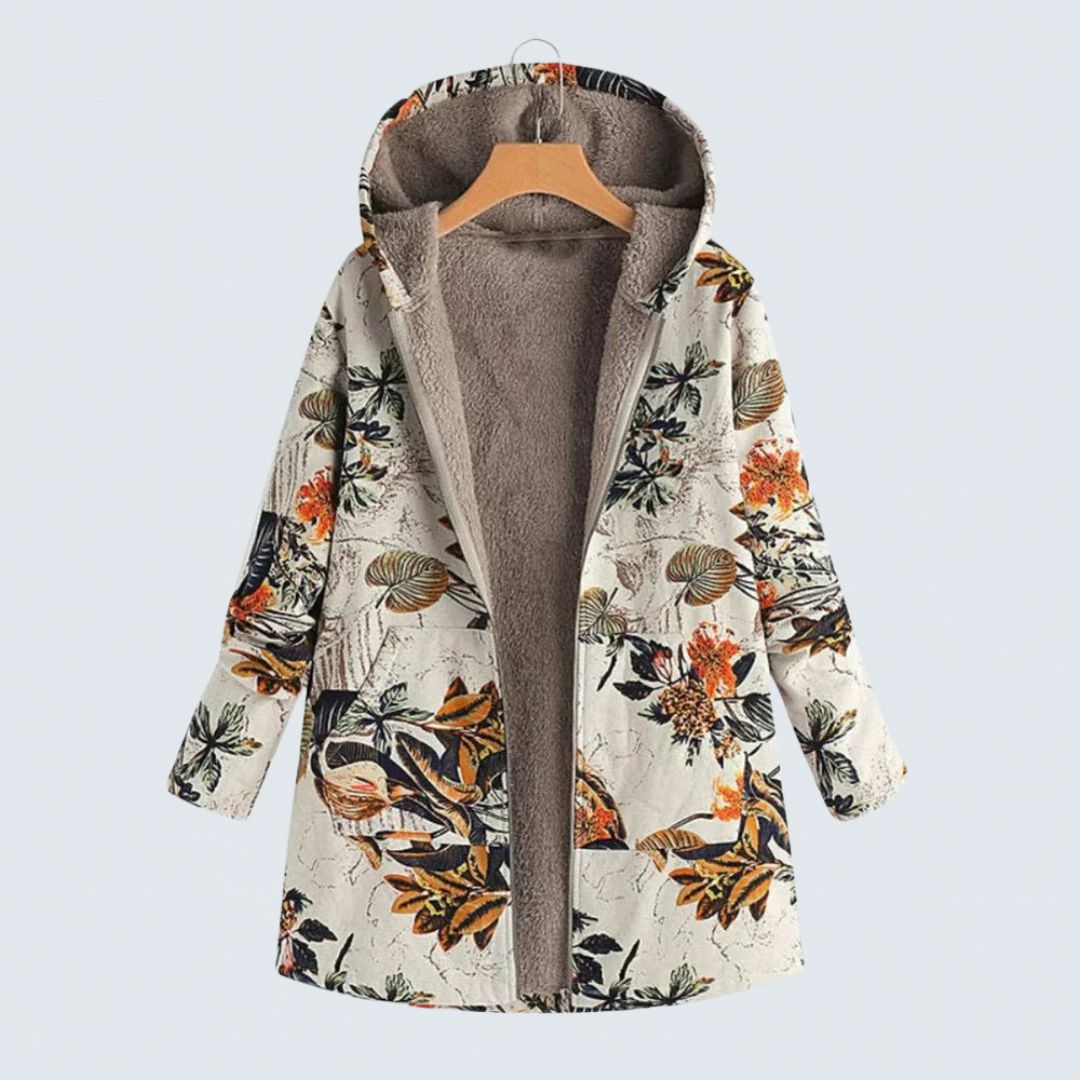 Aisling — Floral Fleece Jacket