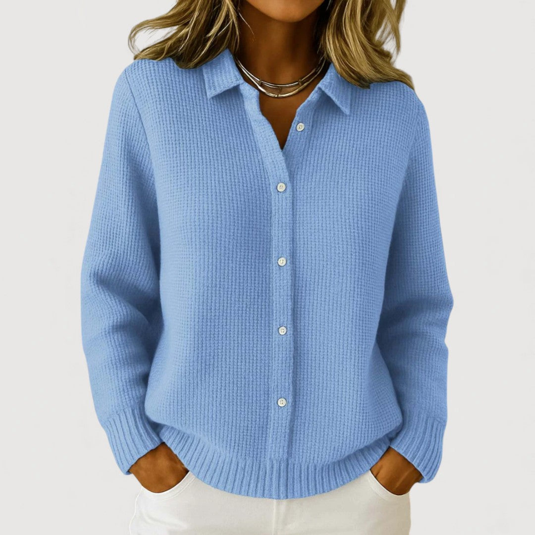 Maeve — Halise – Button Knitted Cardigan