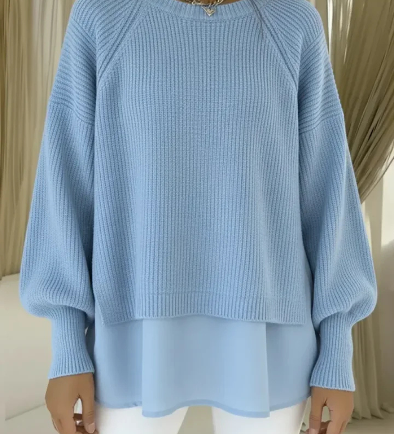 Béibhinn — Layered-Look Jumper