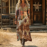 Róisín — Casual Long Sleeve Dress Inspired by Vintage