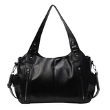 Claire — Dual Zipper Large Capacity Shoulder Bag