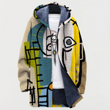 Róisín — Jacket with Abstract Pattern