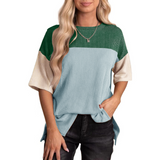 Maura — Casual Loose Fit Striped Summer Top