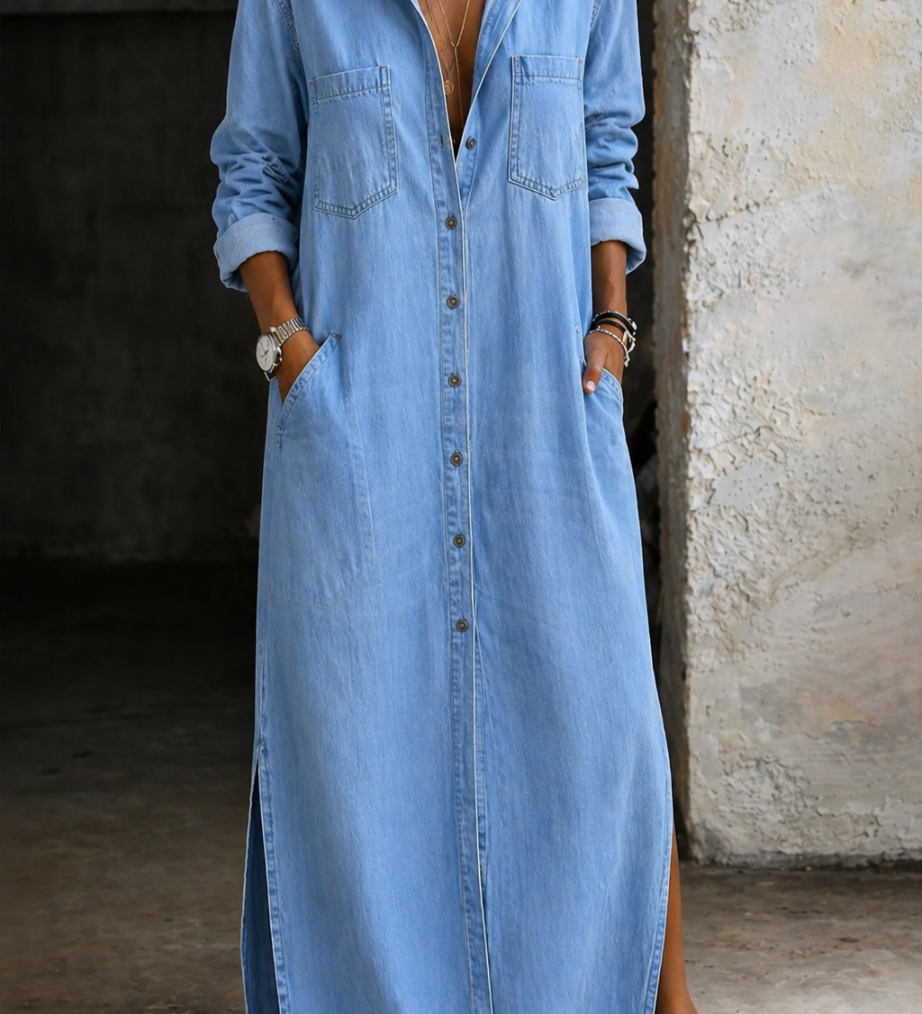 Lisa — Button Down Dress
